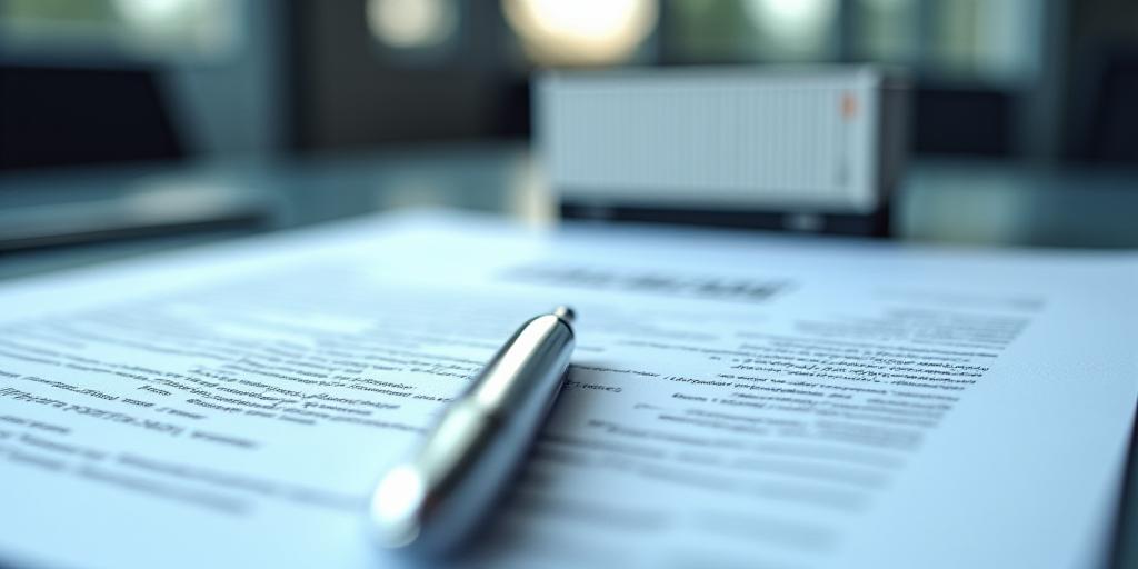 Legal documents and logistics planning
